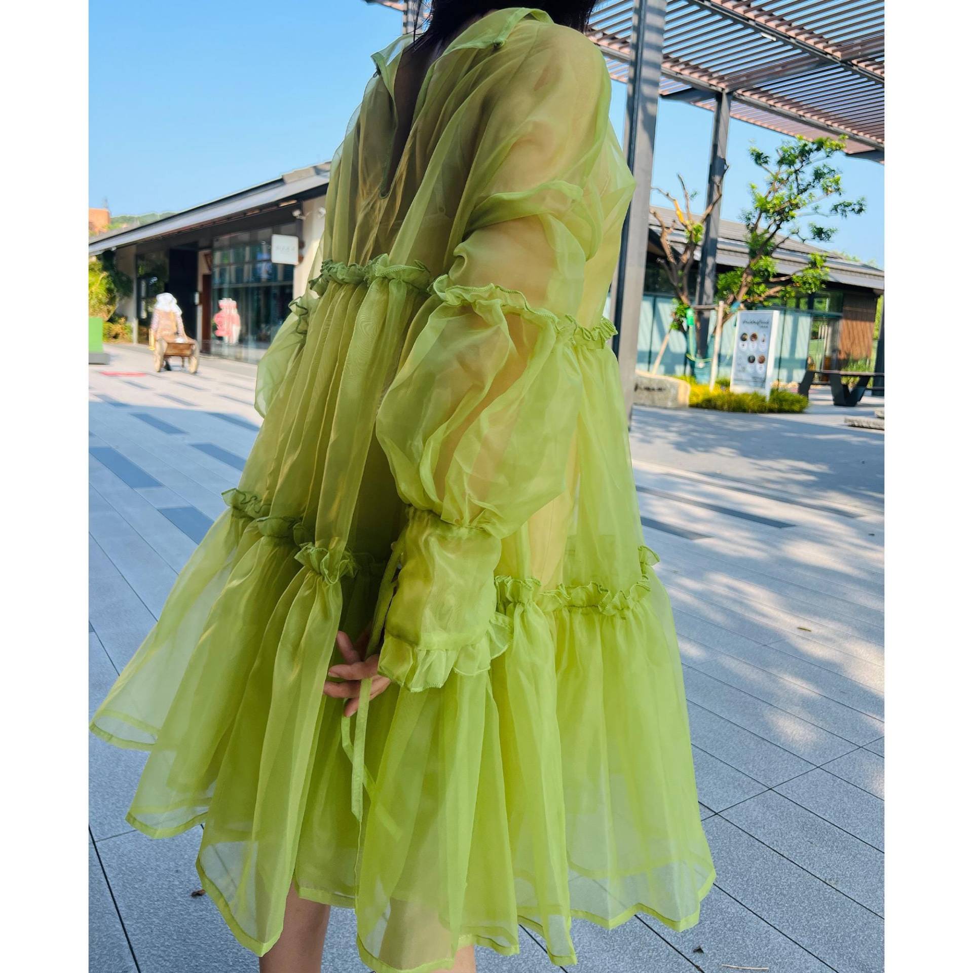 Layered Organza Overlay Dress, The Perfect Loose Gown For Weddings, Galas, & Evening Soirees, Womens Clothing, Gift Her, Fairy Dress Layered Organza Overlay Dress, The Perfect Loose Gown For Weddings, Galas, & Evening Soirees, Womens Clothing, Gift Her, Fairy Dress von HaiouGoods