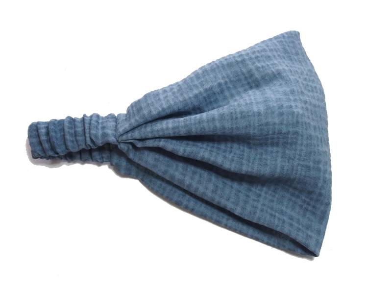 Bandana Musselin Haarband Damen Kopftuch Kinder Sonnenschutz in Sechs Dirty-Wash Farben von Haipo