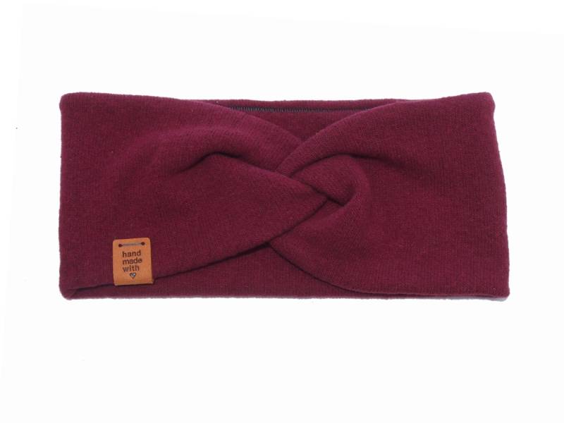 stirnband Aus Baumwoll-strickstoff Vegan Baumwolle Damen Bandeau Haarband in Sechs Farben von Haipo