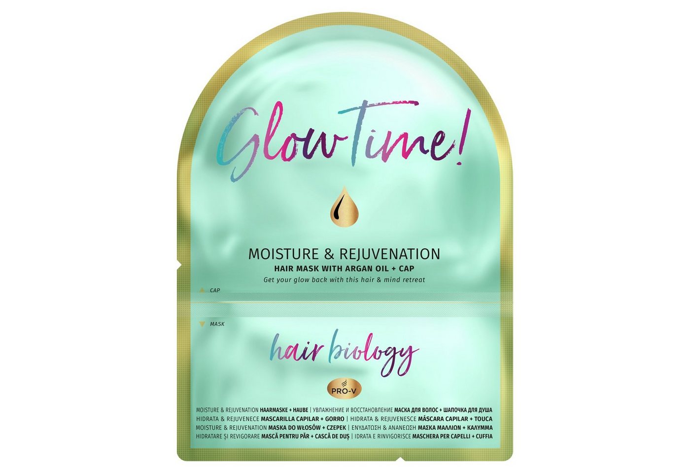 Hair Biology Haarkur Moisture & Rejuvenation + Haube - 20ml von Hair Biology