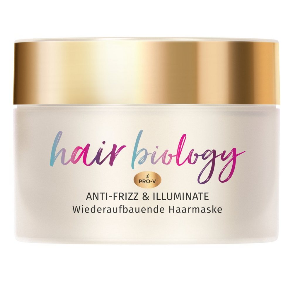 Hair Biology Haarmaske Anti-Frizz & Illuminate - 160 ml von Hair Biology