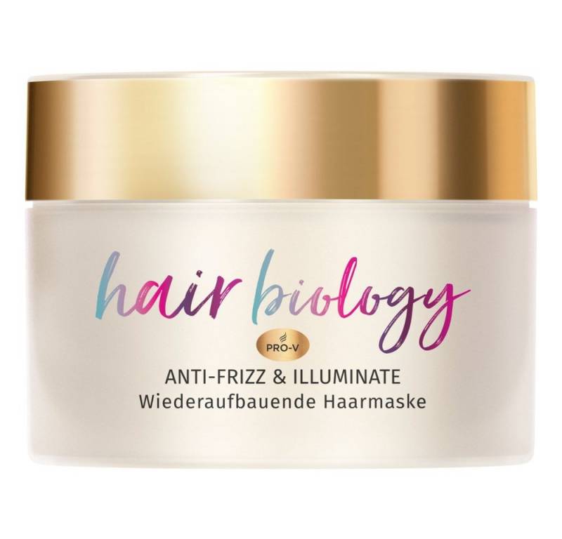 Hair Biology Haarmaske Anti-Frizz & Illuminate - 160 ml Hair Biology Haarmaske Anti-Frizz & Illuminate - 160 ml von Hair Biology