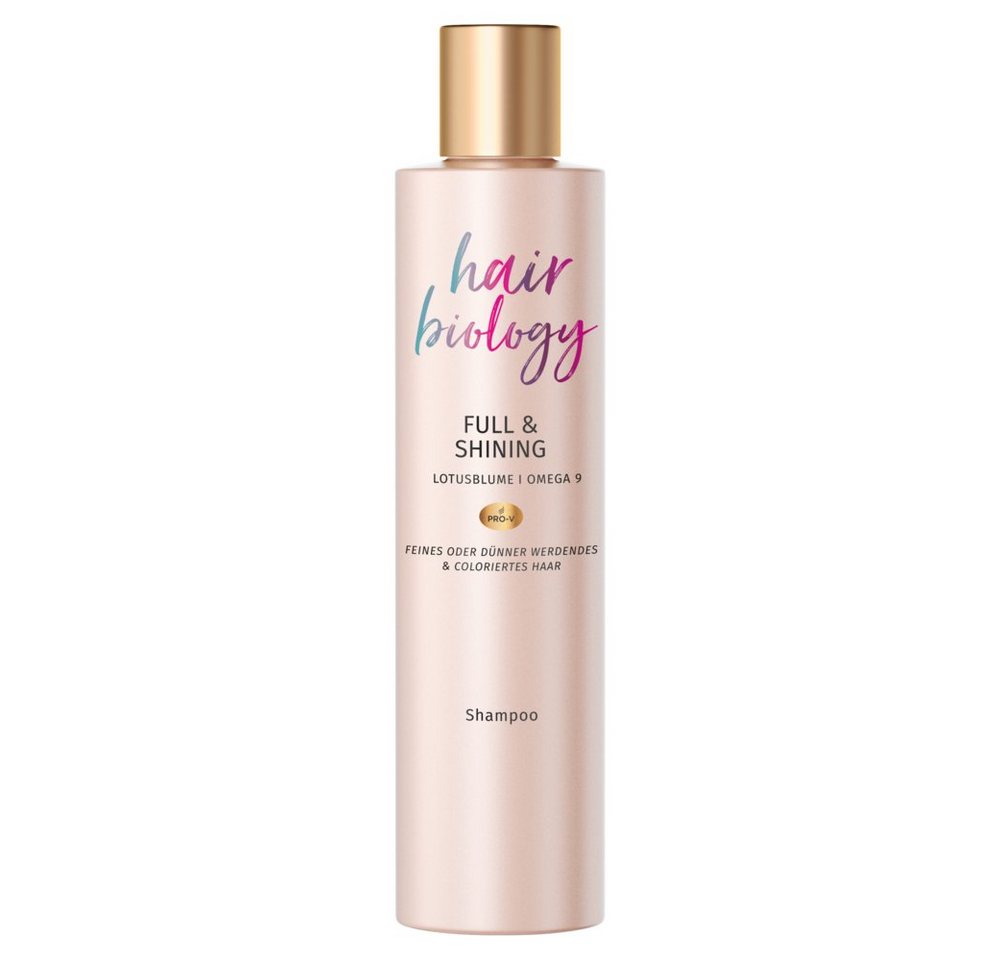 Hair Biology Haarshampoo Full & Shining - 250 ml von Hair Biology