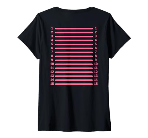 Damen Haarlänge, überprüfen Sie das Haarwachstum, verfolgen Sie Ihren Langen Haarrückdruck T-Shirt mit V-Ausschnitt Damen Haarlänge, überprüfen Sie das Haarwachstum, verfolgen Sie Ihren Langen Haarrückdruck T-Shirt mit V-Ausschnitt von Hair Length Check Measuring
