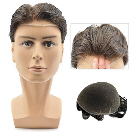 Hairnotion Französische Spitze Toupet Echthaar Männer Echthaar perücke dunkelbraun 2# Hairnotion Französische Spitze Toupet Echthaar Männer Echthaar perücke dunkelbraun 2# von Hair Notion
