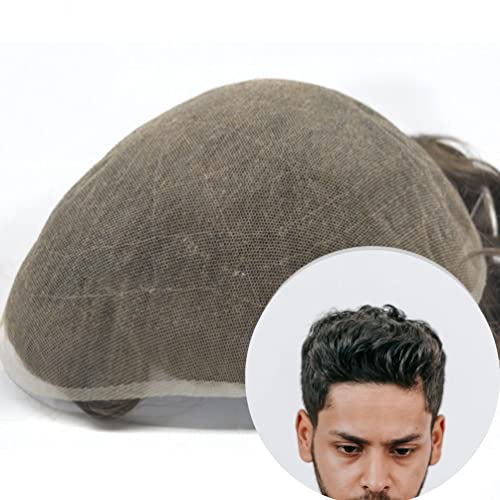 Hairnotion Perücken für Männer Französische Spitze Herren Toupet Echthaar Schwarz # 1A Hairnotion Perücken für Männer Französische Spitze Herren Toupet Echthaar Schwarz # 1A von Hair Notion