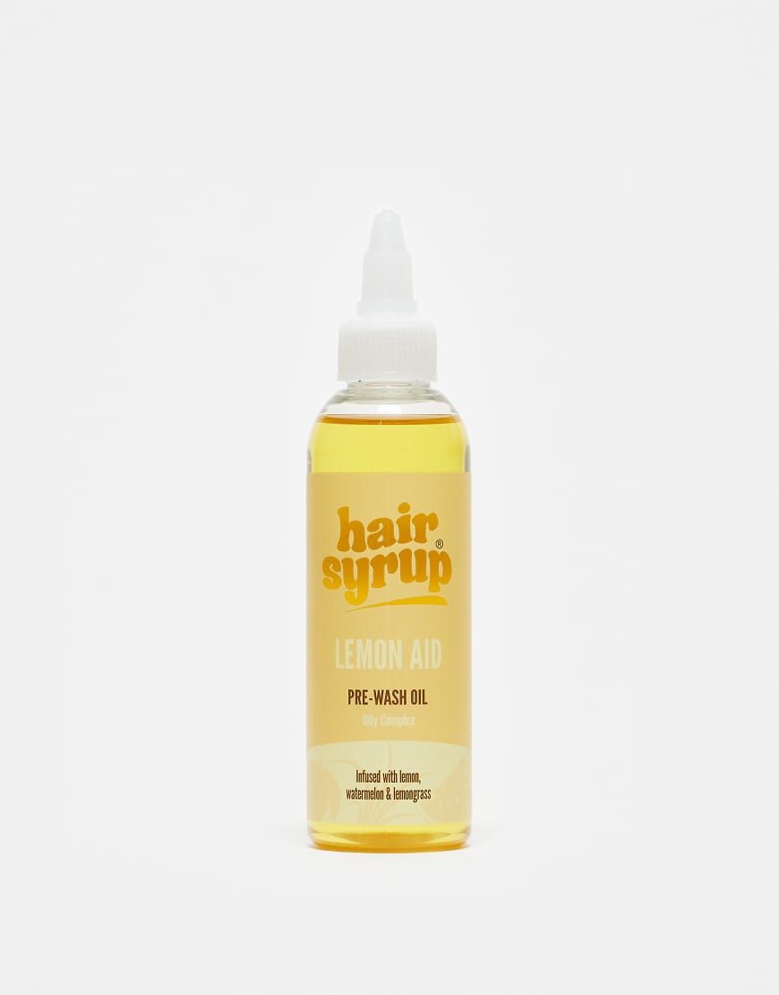 Hair Syrup - Lemon-Aid - Volumen gebendes Haaröl für vor der Haarwäsche, 100 ml-Keine Farbe von Hair Syrup