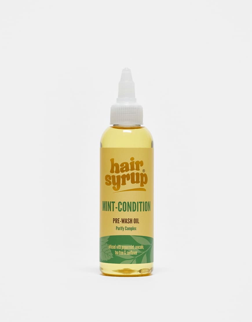 Hair Syrup - Mint Condition - Feuchtigkeitsspendendes Haaröl für vor der Haarwäsche, 100 ml-Keine Farbe von Hair Syrup
