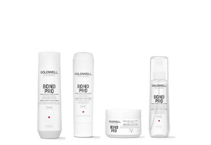 HairGecko Haarshampoo Goldwell Dualsenses Bond Pro Set - Shampoo 250ml + Conditioner 200ml von HairGecko