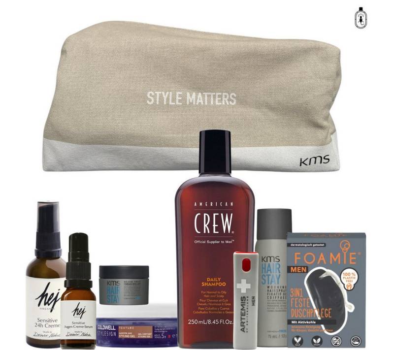 HairGecko Hautpflege-Set Men´s Care & Style Set, 9-tlg. von HairGecko
