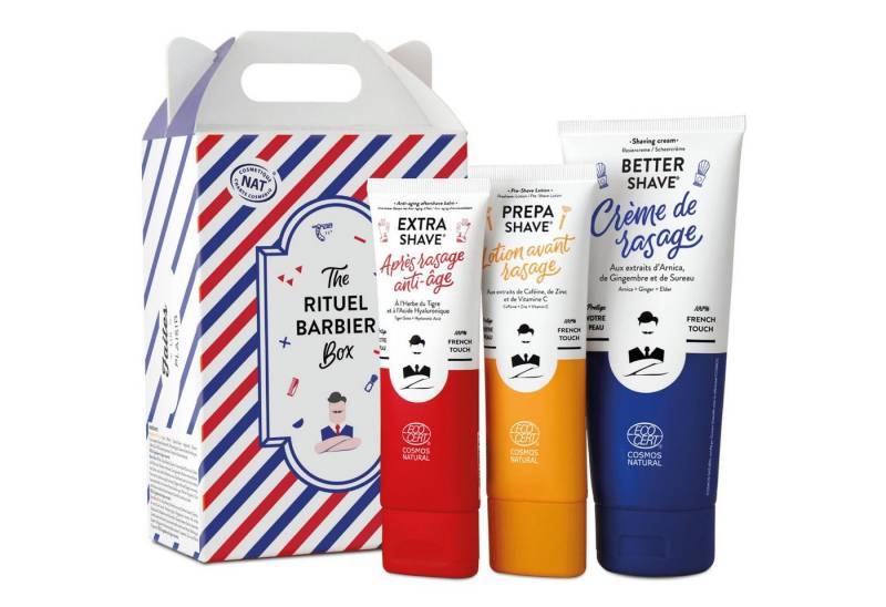 HairGecko Rasier-Set Monsieur Barbier Gift Box von HairGecko