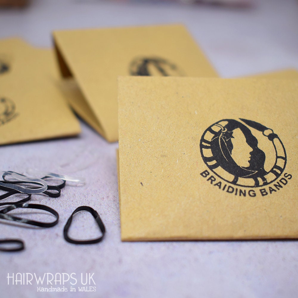 Ersatz-Flechtbänder Für Haare Hair Wrap, Dread Haarmanschette - Gemischte Farben Braun, Schwarz, Klare Flechtbänder, 10Er Oder 50Er Pack Ersatz-Flechtbänder Für Haare Hair Wrap, Dread Haarmanschette - Gemischte Farben Braun, Schwarz, Klare Flechtbänder, 10Er Oder 50Er Pack von HairWrapsUK