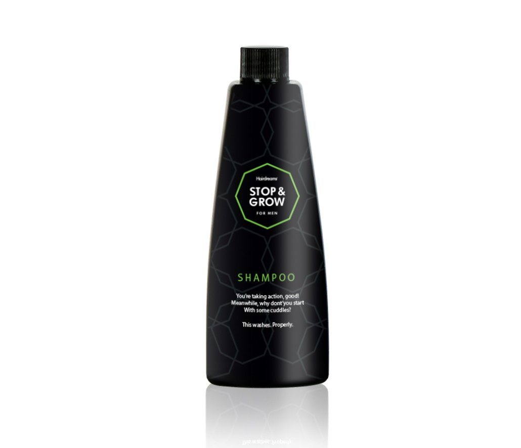 Hairdreams Haarshampoo Stop & Grow for Men Shampoo, 1-tlg., Haarausfall, Haarwuchs von Hairdreams