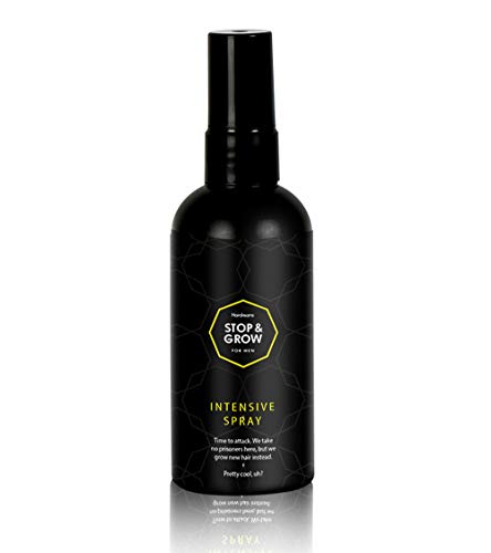 Hairdreams Stop&Grow Men Intensive Spray, beugt, wissenschaftlich erwiesen, erblich bedingtem Haarausfall bei Männern vor, bis 14.000 neue Haare in drei Monaten von Hairdreams