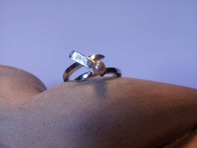 Handgeschmiedeter Ring 935 Silber von Hairico