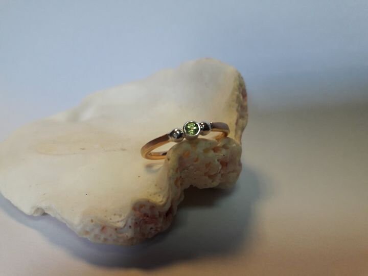 Ring 750 Rosegold U. Silber Ring 750 Rosegold U. Silber von Hairico