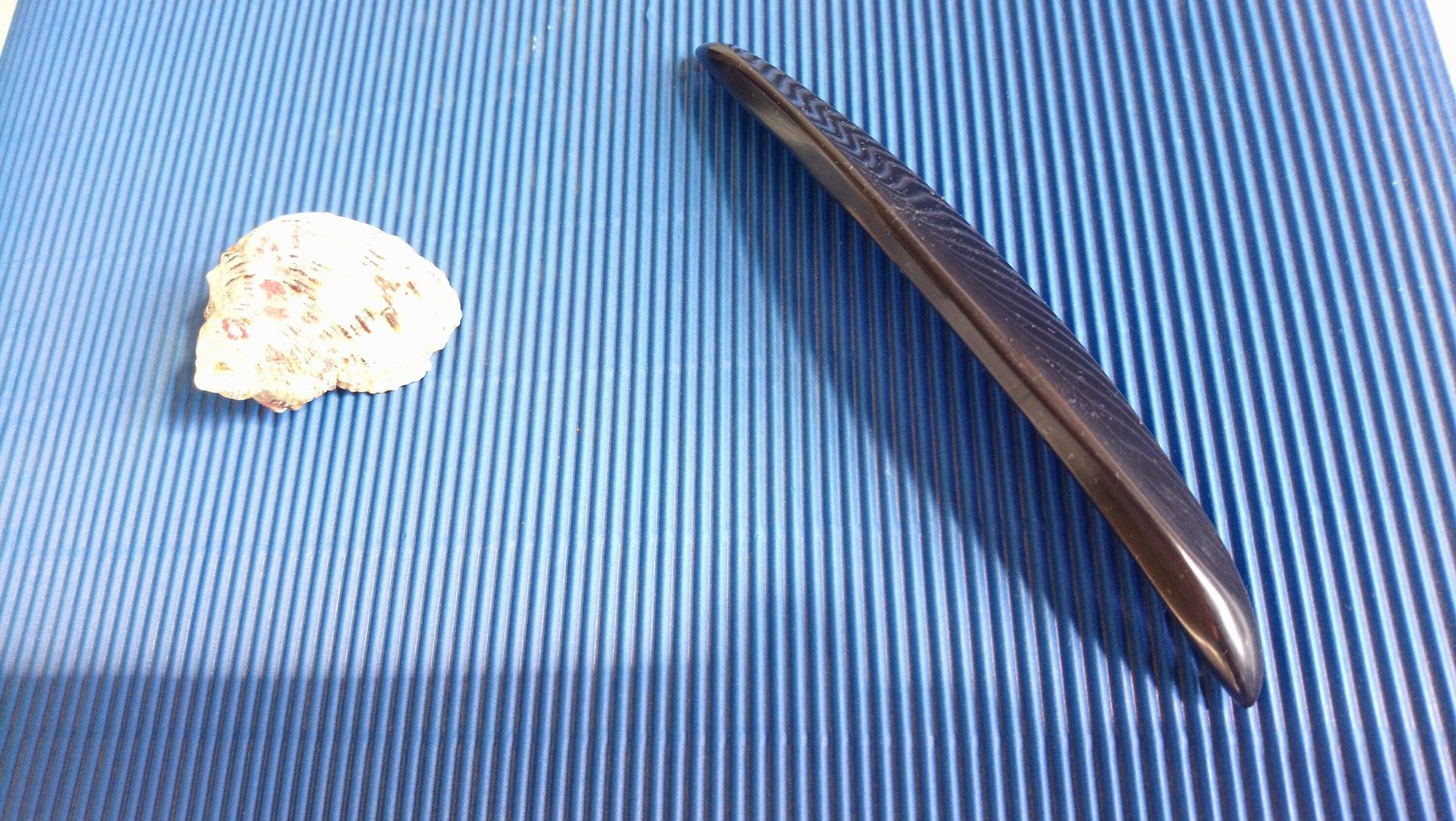 Rauchiger Dunkelgrau Blauer Acryl Haarstab 16, 6 cm/25 Mm Rauchiger Dunkelgrau Blauer Acryl Haarstab 16, 6 cm/25 Mm von HairloomsForever