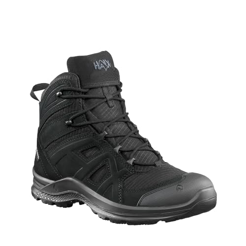 HAIX Black Eagle Athletic 2.0 V GTX mid/Black: Immer einsatzbereit. Dein Black Eagle Athletic 2.0 V GTX ist leicht und extrem rutschfest.. UK 5.5 / EU 39 von HAIX