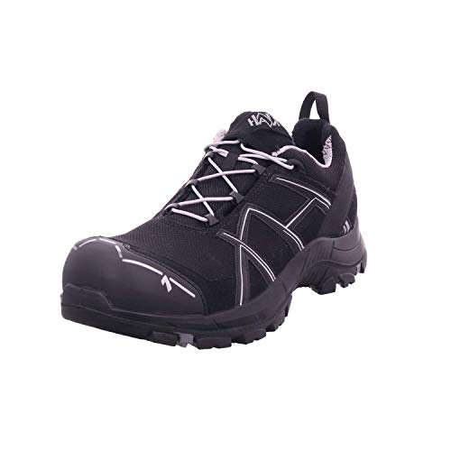 HAIX Black Eagle Safety 41.1 Low/Black-Silver: Der Job hält Dich auf Trab. Dein Black Eagle Safety 41.1 ist dabei - sportlich und sicher.. UK 15.0 / EU 51 von HAIX