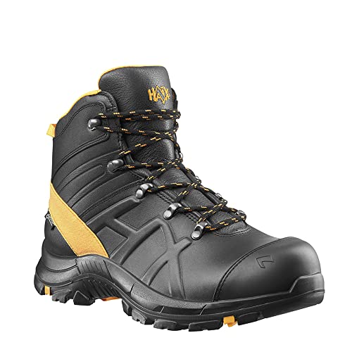 HAIX Black Eagle Safety 54 mid/Black-orange: Sicherheit mit Stil und Komfort. Der Black Eagle Safety 54 mid schützt Deine Füße optimal.. UK 6.5 / EU 40 von HAIX