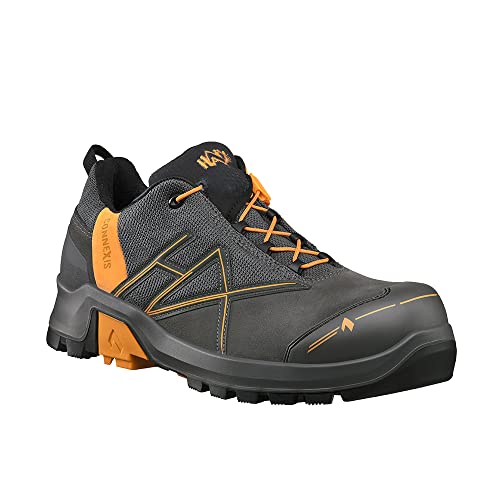 HAIX CONNEXIS Safety+ GTX Low/Grey-orange: Sei EIN Macher! CONNEXIS Safety+ gibt Dir das Plus an Leistung, Sicherheit und Komfort.. UK 8 / EU 42 von HAIX