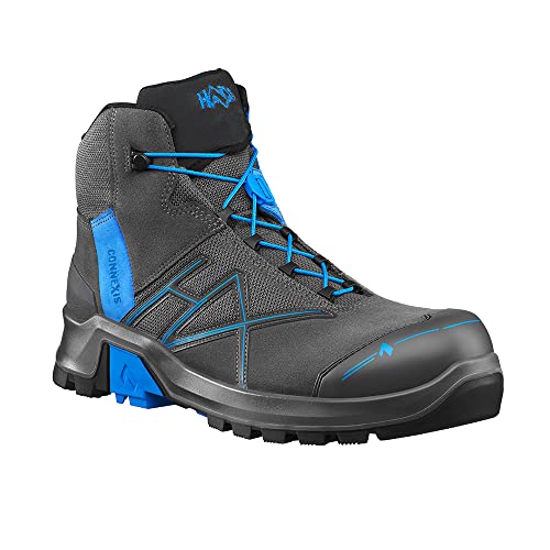 HAIX CONNEXIS Safety+ GTX mid/grey-blue: Sei ein Macher! CONNEXIS Safety+ gibt Dir das Plus an Leistung, Sicherheit und Komfort.. UK 7.5 / EU 41.5 von HAIX