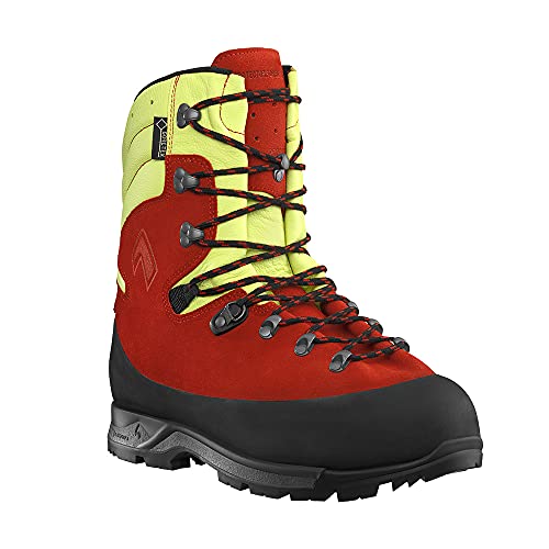 HAIX Protector Forest 2.1 GTX red-yellow: Dein zuverlässiger Begleiter im Wald: Der Protector Forest 2.1 GTX mit Schnittschutz.. UK 11.0 / EU 46 von HAIX