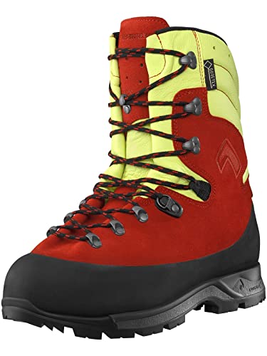 HAIX Protector Forest 2.1 GTX red-yellow: Dein zuverlässiger Begleiter im Wald: Der Protector Forest 2.1 GTX mit Schnittschutz.. UK 5.5 / EU 39 von HAIX