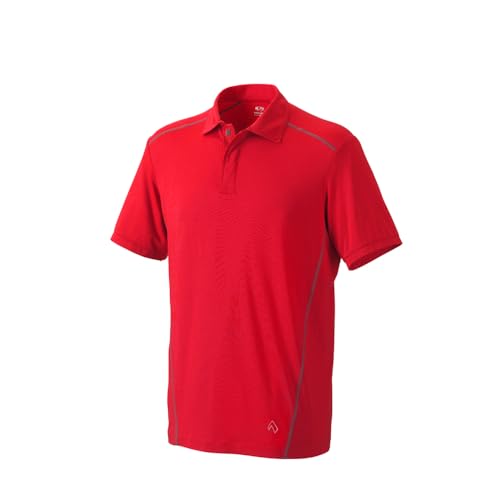 HAIX life21 Polo red: Volle Power an heißen Tagen: Dein life21 Polo hält Dich den ganzen Tag angenehm kühl.. L von HAIX