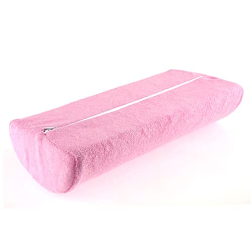 Handruhe Kissen 1pc Nagelkunst Handkissen abnehmbar waschbare Handruhe Kissen Kissen Nagelkunst weiche Schwamm Kissen Maniküre Werkzeug Salon Nagelpflege Supplie (Pink) von Hajimia