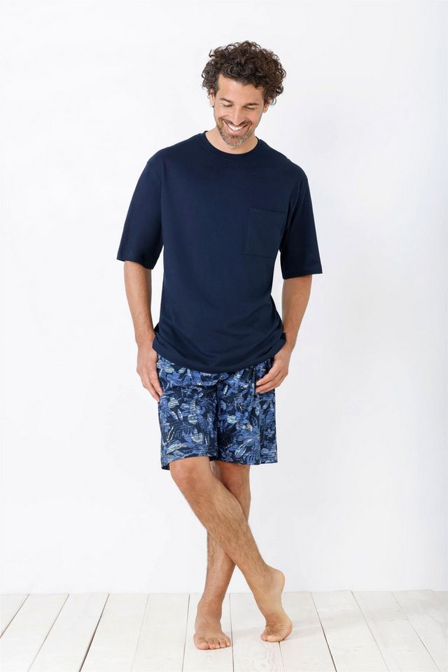 Hajo Schlafanzug Herren Bermuda-Shorty, Premium Cotton von Hajo