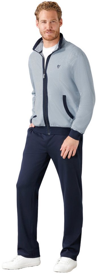 Hajo Hausanzug Herren Homewear Anzug (2 tlg) Klassisches Design von Hajo