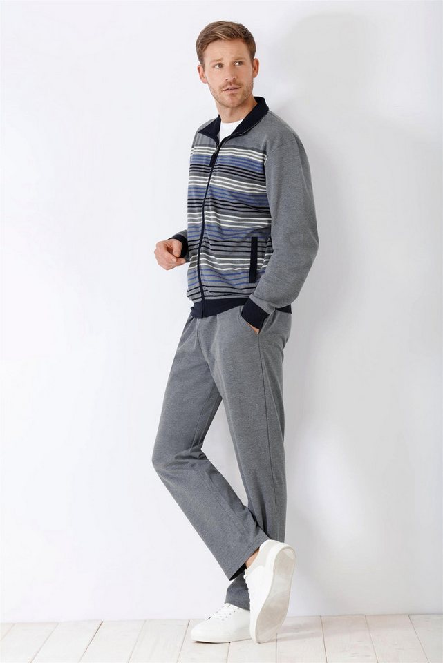 Hajo Hausanzug Herren Homewear Hausanzug Klima Komfort® DAS ORIGINAL Interlock von Hajo
