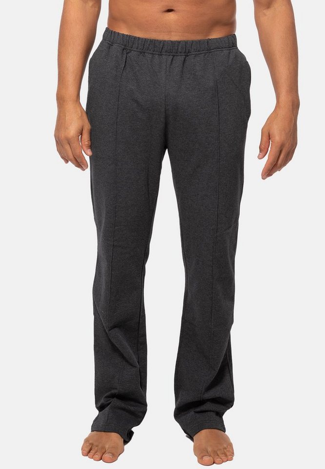 Hajo Jogginghose Basic (1-tlg) Freizeit / Jogginghose - Baumwolle - Lange Hose mit zwei Hosentaschen von Hajo