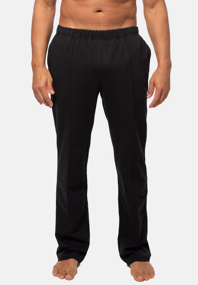 Hajo Jogginghose Basic (1-tlg) Freizeit / Jogginghose - Baumwolle - Lange Hose mit zwei Hosentaschen von Hajo