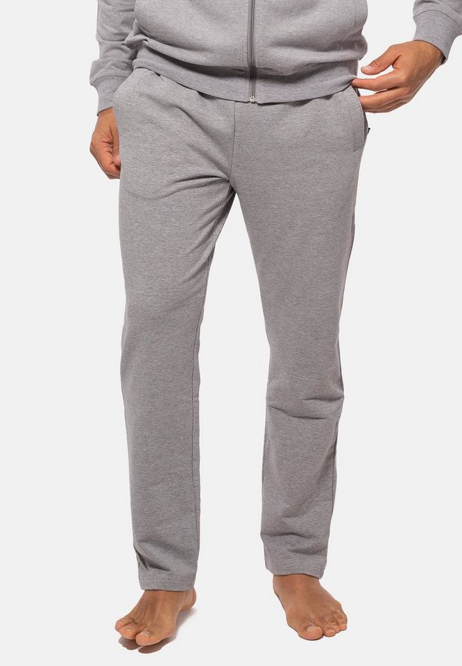 Hajo Jogginghose Klima-Komfort (1-tlg) Homewear Hose - Baumwolle - Lange Hose mit zwei Hosentaschen von Hajo