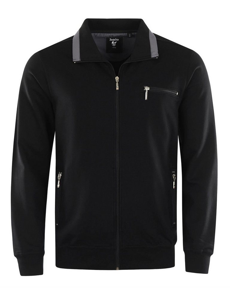 Hajo Kurzjacke Basic-Sweatjacke mit Elasthan von Hajo