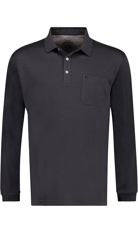 Hajo Langarmshirt H Polo 1/1 Arm "Soft von Hajo