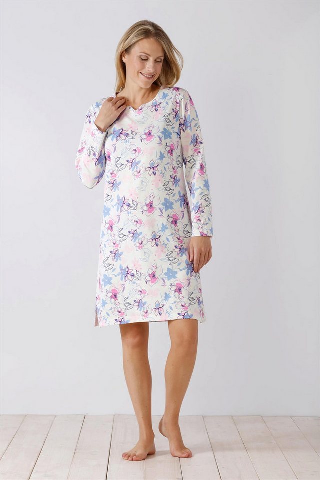 Hajo Nachthemd Damen Nachthemd Klima Komfort® DAS ORIGINAL Single Jersey von Hajo