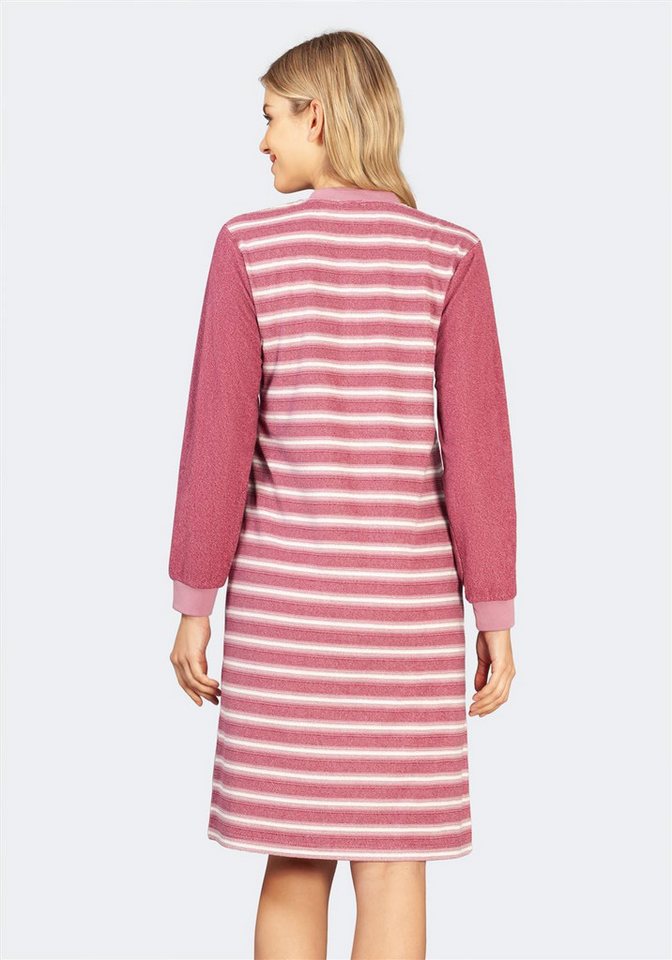 Hajo Nachthemd Frottee Nachthemd 105 cm, Klima-Frottee von Hajo