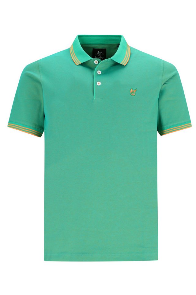 Hajo Poloshirt H Poloshirt Stay Fresh uniColourswitch-Effekt smaragd von Hajo