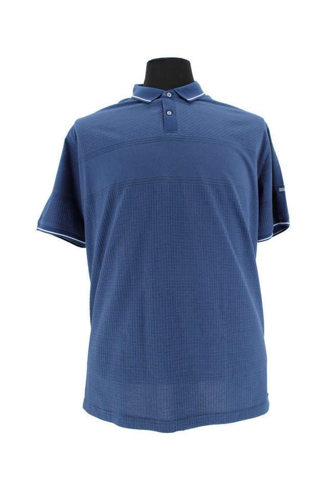 Hajo Poloshirt H Poloshirt Stay FreshJacquardmix admiralsblau von Hajo