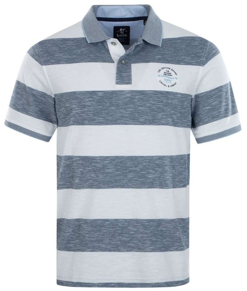 Hajo Poloshirt Herren Poloshirt Riviera Polo (1-tlg) Baumwolle von Hajo