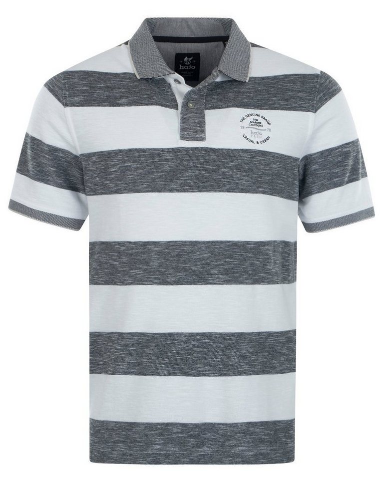 Hajo Poloshirt Herren Poloshirt Riviera Polo (1-tlg) Baumwolle von Hajo