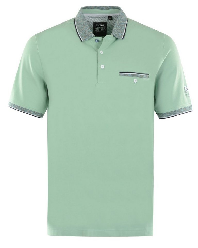 Hajo Poloshirt Klassisches Herren Polo Shirt (1-tlg) Bügelfrei Atmungsaktiv von Hajo