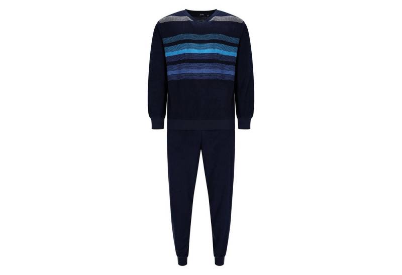 Hajo Pyjama Herren Pyjama Baumwolle (2 tlg) von Hajo