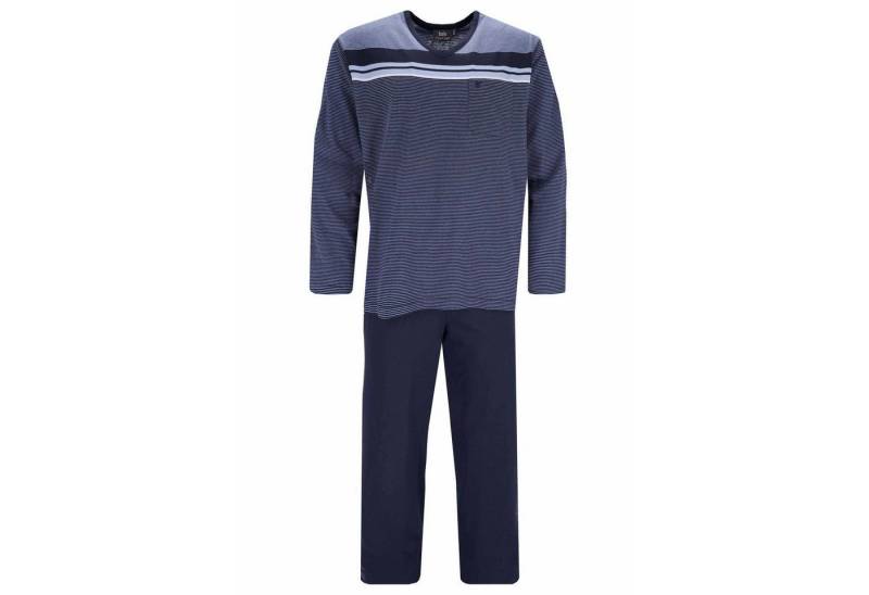 Hajo Pyjama Herren Pyjama Baumwolle (2 tlg) von Hajo