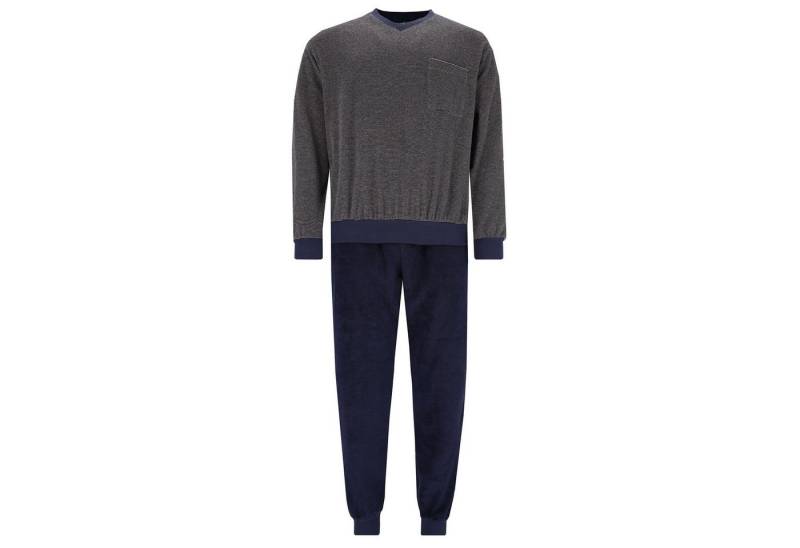 Hajo Pyjama Herren Pyjama Baumwolle (2 tlg) von Hajo
