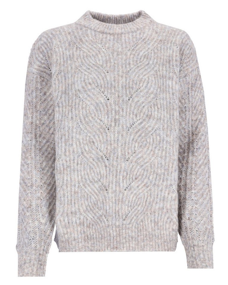 Hajo Rundhalspullover Pullover von Hajo