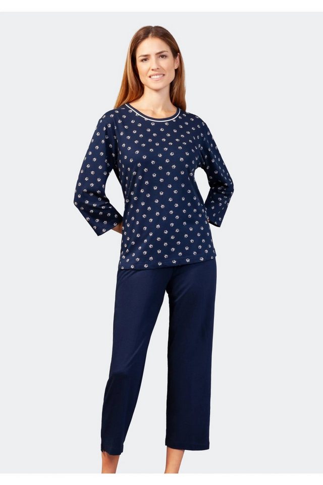 Hajo Schlafanzug 40019 7/8 Länge Premium Cotton Hajo Schlafanzug 40019 7/8 Länge Premium Cotton von Hajo